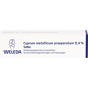 WELEDA CUPRUM METALLICUM praep.0,4% Salbe