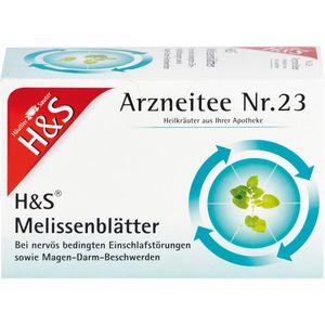 H&amp;S Melissenblätter Filterbeutel