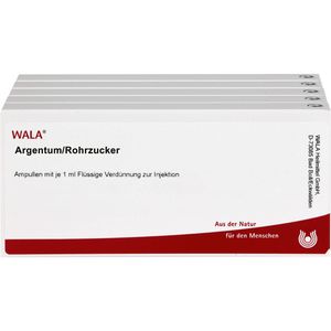 WALA ARGENTUM/ROHRZUCKER Ampullen