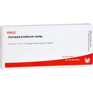 Wala Cornea/Levisticum comp.Ampullen 10 ml