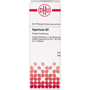 Hypericum D 2 Dilution 20 ml 20 ml