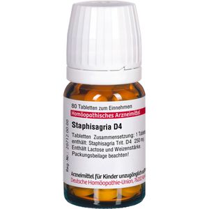 STAPHISAGRIA D 4 Tabletten