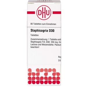 STAPHISAGRIA D 30 Tabletten