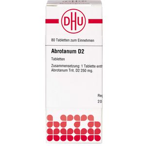 Abrotanum D 2 Tabletten 80 St