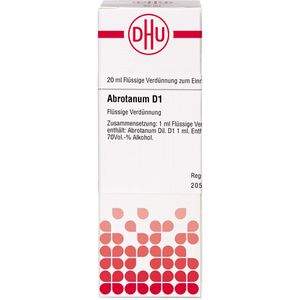 Abrotanum D 1 Dilution 20 ml 20 ml