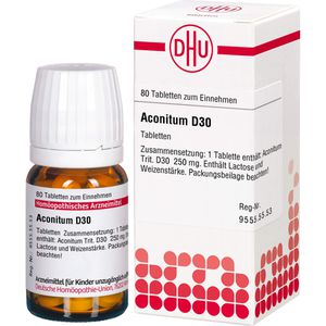 Aconitum D 30 Tabletten 80 St