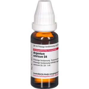 ARGENTUM NITRICUM D 4 Dilution