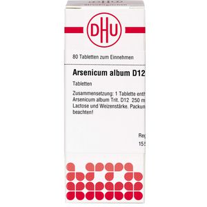 Arsenicum Album D 12 Tabletten 80 St 80 St