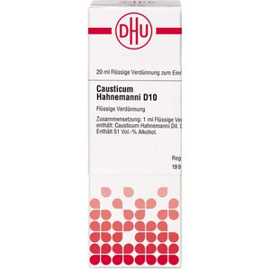 Causticum Hahnemanni D 10 Dilution 20 ml 20 ml