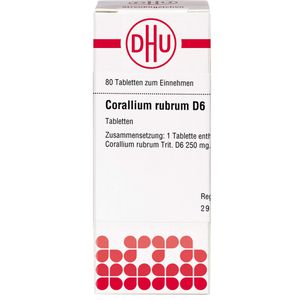 CORALLIUM RUBRUM D 6 Tabletten