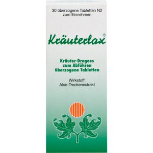 KRÄUTERLAX Dr.Henk 15 mg Kräuterdrag.z.Abführen