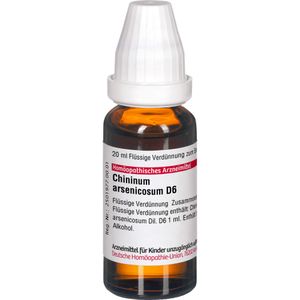 CHININUM ARSENICOSUM D 6 Dilution