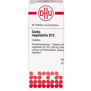 Carbo Vegetabilis D 12 Tabletten 80 St 80 St
