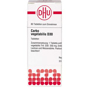 Carbo Vegetabilis D 30 Tabletten 80 St 80 St