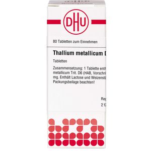 Thallium Metallicum D 6 Tabletten 80 St 80 St