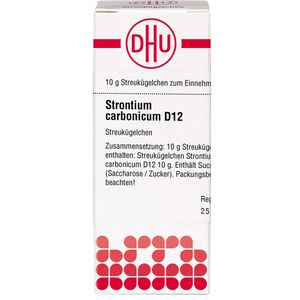 Strontium Carbonicum D 12 Globuli 10 g 10 g