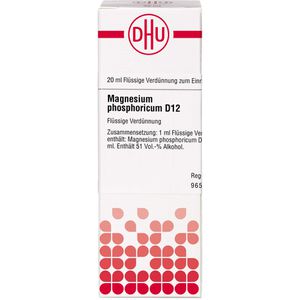 Magnesium Phosphoricum D 12 Dilution 20 ml