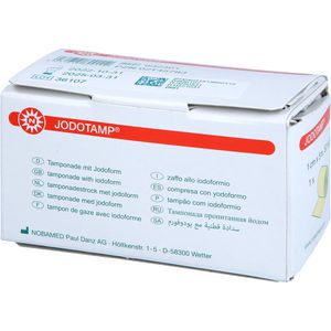JODOTAMP 50 mg/g 1 cmx5 m Tamponaden