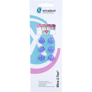MIRADENT Plaquetest Tabletten Mira-2-Ton
