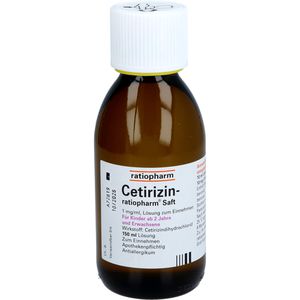 CETIRIZIN-ratiopharm Saft