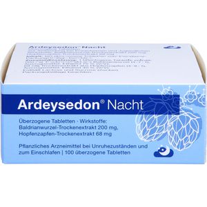 Ardeysedon Nacht überzogene Tabletten 100 St 100 St