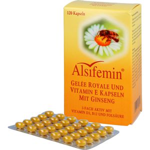 ALSIFEMIN Gelee Royal+Vit.E m.Ginseng Kapseln