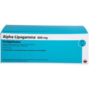 ALPHA LIPOGAMMA 600 mg Fertiginfus.Durchst.F.