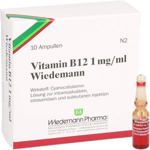 VITAMIN B12 WIEDEMANN 1 mg/ml Injektionslsg.Amp.