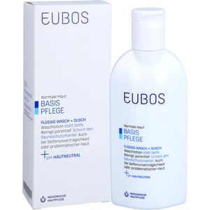 EUBOS BASIS PFLEGE FLÜSSIG BLAU Wasch + Dusch