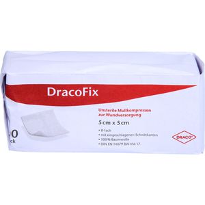 DRACOFIX OP-Kompressen 5x5 cm unsteril 8fach