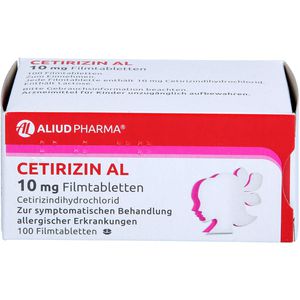 CETIRIZIN AL 10 mg Filmtabletten