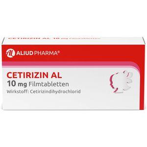     CETIRIZIN AL 10 mg Filmtabletten
