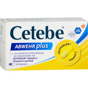 CETEBE ABWEHR plus Vitamin C+Vitamin D3+Zink Kaps.