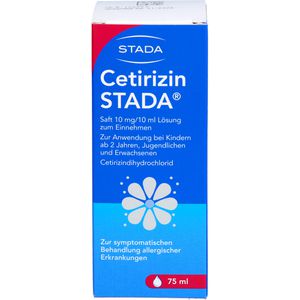 CETIRIZIN STADA Saft 10 mg/10 ml