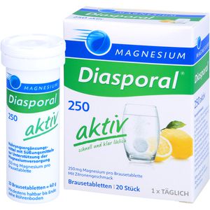 MAGNESIUM DIASPORAL 250 aktiv Brausetabletten