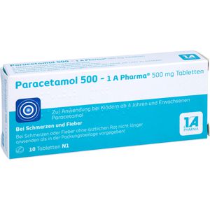 PARACETAMOL 500-1A Pharma Tabletten