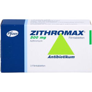 ZITHROMAX 500 mg Filmtabletten