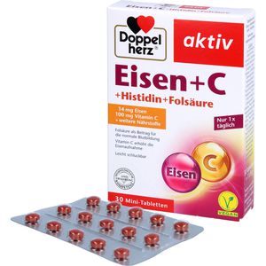 DOPPELHERZ Eisen+Vit.C+L-Histidin Tabletten