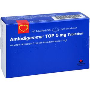 AMLODIGAMMA TOP 5 mg Tabletten