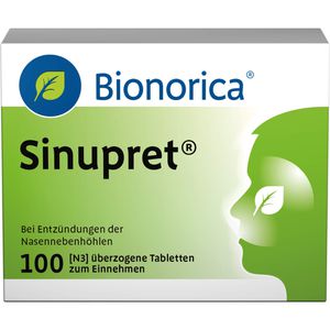 SINUPRET überzogene Tabletten bei Entzündungen der Nasennebenhöhlen