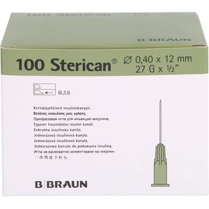 STERICAN Ins.Einm.Kan.27 Gx1/2 0,4x12 mm