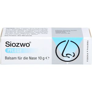 Siozwo Pflege Balsam für die Nase 10 g