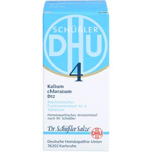     BIOCHEMIE DHU 4 Kalium chloratum D 12 Tabletten
