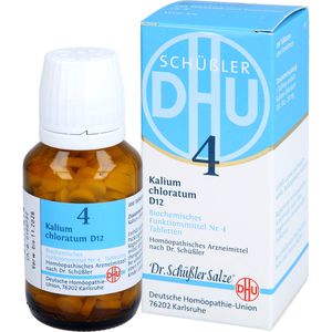 BIOCHEMIE DHU 4 Kalium chloratum D 12 Tabletten