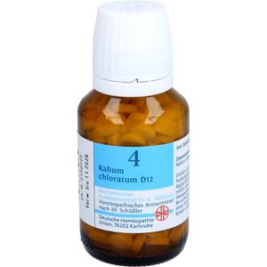 BIOCHEMIE DHU 4 Kalium chloratum D 12 Tabletten