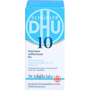 Biochemie Dhu 10 Natrium sulfuricum D 3 Tabletten 200 St 200 St