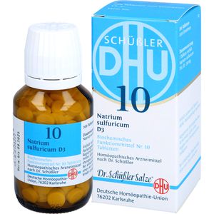 BIOCHEMIE DHU 10 Natrium sulfuricum D 3 Tabletten