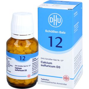 BIOCHEMIE DHU 12 Calcium sulfuricum D 3 Tabletten