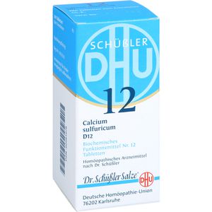 BIOCHEMIE DHU 12 Calcium sulfuricum D 12 Tabletten