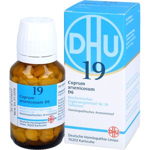 BIOCHEMIE DHU 19 Cuprum arsenicosum D 6 Tabletten